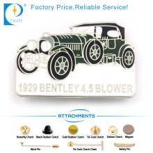 Blower Pin Badge in Zinc Alloy with Car Shape